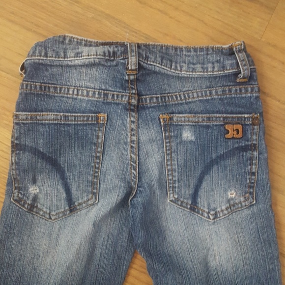 Joe's Blanchett Little Girl Rolled Cuff Jeans - Picture 4 of 5